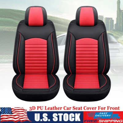 Car Seat Covers for Scion tC 2005-2016 Full Set / 2pcs Front 3D Leather Cushion - Image 1 of 4