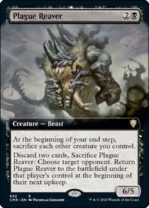 Magic The Gathering MTG PLAGUE REAVER EXTENDED ART Commander Legends NM - Picture 1 of 1