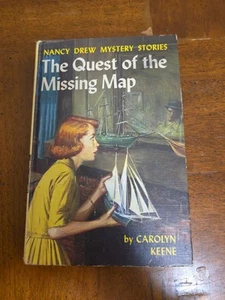 Nancy Drew: The Quest of the Missing Map #19 by Carolyn Keene (1942) Hardcover - Imagen 1 de 9