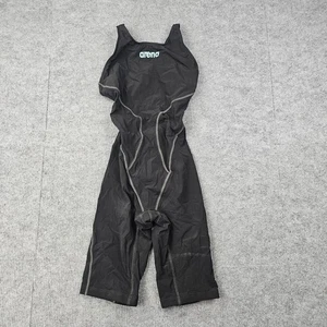 Arena Powerskin Impulso OB Womens 26 Black Teal Tech Suit Racing Swimsuit Active - Picture 1 of 7