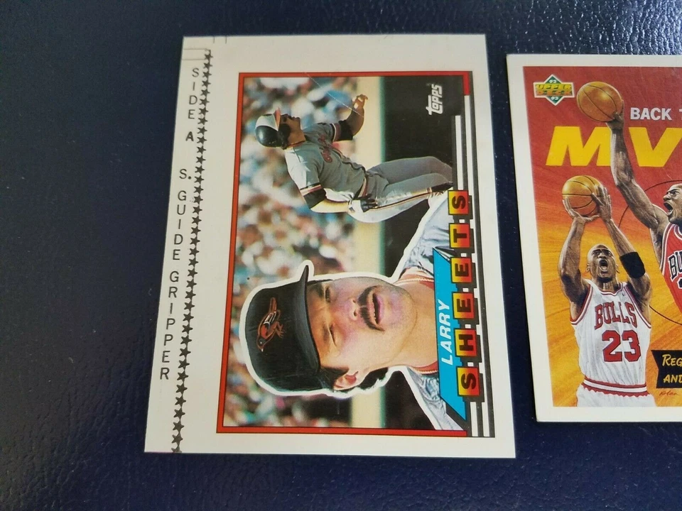 Larry Sheets Baltimore Orioles #113 1989 Topps BIG Proof Non Glossy RARE Oddball - Image 1 of 2