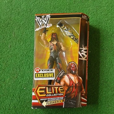 MATTEL WWE ELITE RINGSIDE EXCLUSIVE KANE A.F  HARDCORE CHAMPION SEALED READ  - Image 1 of 4