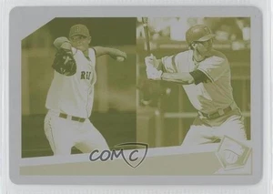 Placa de impresión Topps 2009 amarilla 1/1 Jon Lester Jason Bay #89 5qi - Imagen 1 de 3