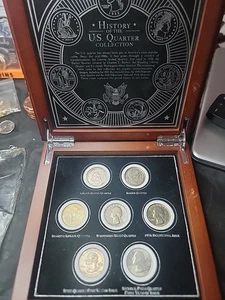 HISTORY OF US QUARTERS COLLECTION - Picture 1 of 4