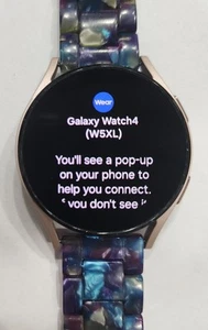 Samsung Galaxy Watch 4 40mm avec Bracelet Montre, 5 Protections d'écran, 4 Étuis Bumper - Photo 1 sur 20