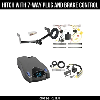 Control de freno Reese Hitch Tow PKG para 07-15 Mazda CX-9 44572 2" receptor clase 3 Foto 1 de 4