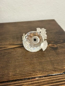 Swarovski Silber Kristall GROSSER BLOWFISH #7644/041/000 mundgeblasen 3" FIGUR - Bild 1 von 7