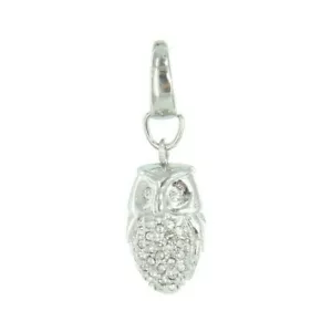 Fossil Anhänger Charms JF00016040 Eule Zyrkonia - Bild 1 von 1