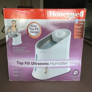 Honeywell Top Fill Cool Mist Ultrasonic Humidifier White HUT-200 New Open Box - Picture 1 of 4