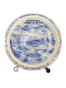 Howard Johnsons Vintage Pennsylvania Turnpike Sammelteller von Vernon Kilns  - Bild 1 von 8