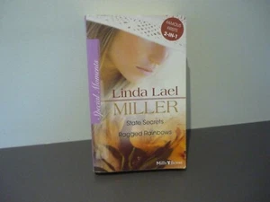 2in1 FULL LENGTH LINDA LAEL MILLER ROMANCES - STATE SECRETS & RAGGED RAINBOWS - Picture 1 of 3