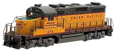 N Life-Like 7250 EMD GP-20 Union Pacific Loco #474 (Tested) Rapido couplers - Image 1 of 4