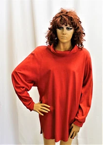 by bremer  Damen-Rollkragenpullover Baumwolle 30 Grad waschbar Farbe rot Gr. 40 - Bild 1 von 4