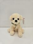 TY Beanie Baby “Bounds” the Yellow Lab Retired Vintage Collectible MWMT (6 inch)
