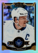 2015-16 O-Pee-Chee Platinum Rainbow #144 Dion Phaneuf 