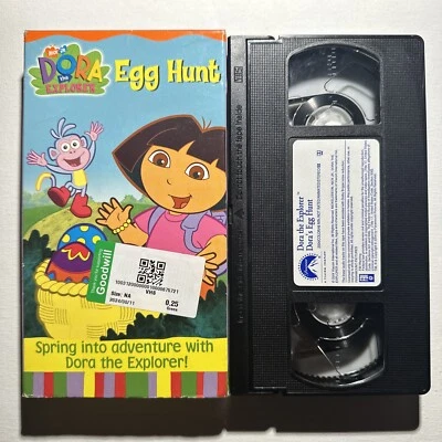 VTG Dora The Explorer Egg Hunt VHS VCR Promo 2004 Nick JR - Image 1 of 2