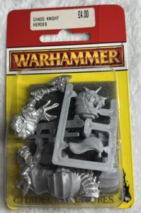 Warhammer Chaos Knight Hero On Mount New And Sealed From Europe - Picture 1 of 1