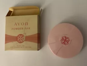 Polvo facial Avon vintage años 50 color rosa concha - Imagen 1 de 3