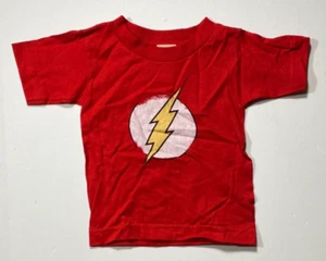 RED FLASH DC COMICS T-SHIRT / USA / Size 2T / E26 - Picture 1 of 1