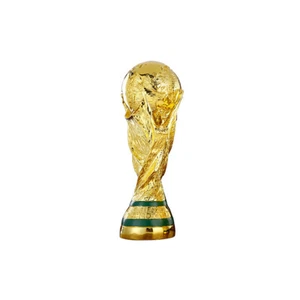 Memorabilia de la Copa Mundial de Fútbol 2022 Oro Grande Trofeo Deporte??? - Imagen 1 de 16