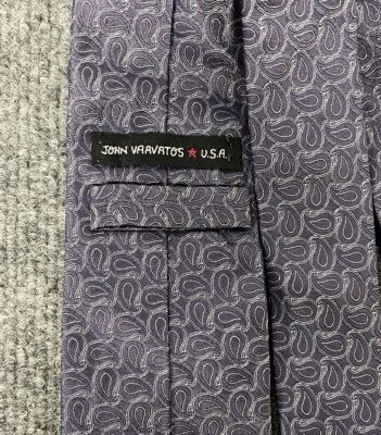 Corbata ajustada John Varvatos mezcla seda púrpura EE. UU. 100 % seda Foto 1 de 4