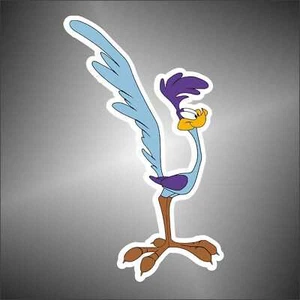 Aufkleber - BEEP BEEP - ROAD RUNNER sticker + FREE STICKER 10 CM - Bild 1 von 1
