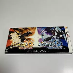 Pocket Monster Ultra Sun & Ultra Moon Double Pack Nintendo 3DS 2017 importación de Japón - Imagen 1 de 6