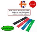 Eco Latex Resistance Loop Bands for Muscle Strength Home Training Sport - 4 Set 