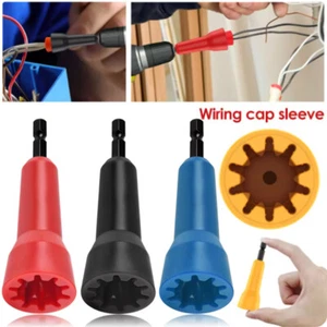 3X Wire Stripping&Twisting Tool Electrical Drill Wire Stripper Cable Nut Twister - Picture 1 of 10