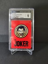 1989 Topps Batman Movie Stickers #5 The Joker CGC 9 MINT