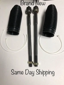 (4800416) 4 pc Set TWO NEW Inner Tie Rod TWO BOOTS for LIBERTY 2006-2007 NITRO - Picture 1 of 1