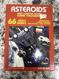 Asteroids Atari 2600 Game In Box - Picture 1 of 2