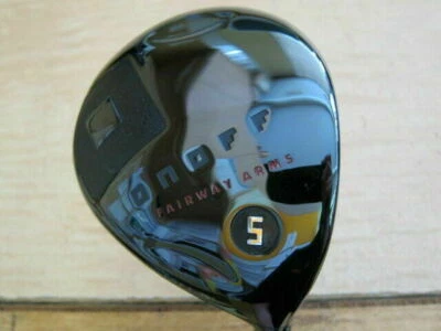 GOLF CLUBS FAIRWAY WOOD DAIWA GLOBERIDE ONOFF ARMS KURO 2017 5W S-FLEX - Image 1 of 4