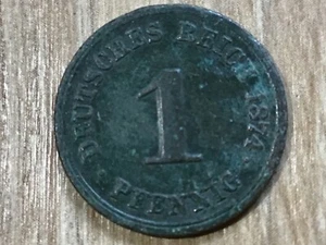 1 Pfennig Kaiserreich 1873 - 1889 J.1 - Bild 1 von 91