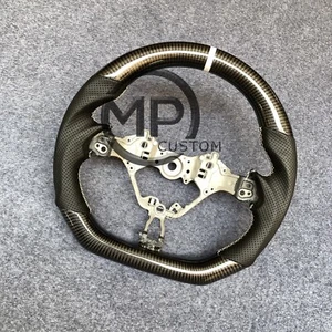 Custom Real Carbon fiber steering wheel Fit For 2017-2020 TOYOTA 86 GT86 BRZ - Picture 1 of 7