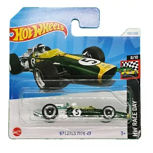 HOT WHEELS HRY76 '67 LOTUS TYPE 49 2024 (HW RACE DAY) 8/10 188/250 - Imagen 1 de 1