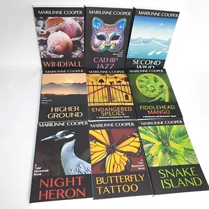 9 Tyler Mackenzie Signed Copper Novels Mystery Vermont New Hampshire Caribbean - Foto 1 di 10