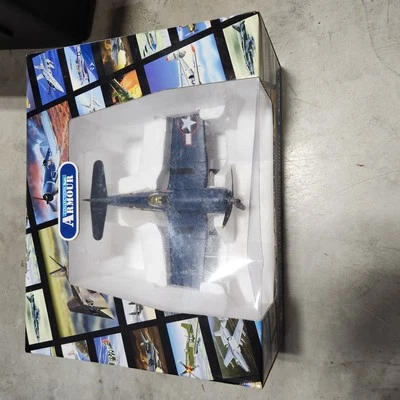 FRANKLIN MINT F4U CORSAIR US NAVY "B11E383" 1:48, LIMITED EDITION #/1000 SH - Image 1 of 3