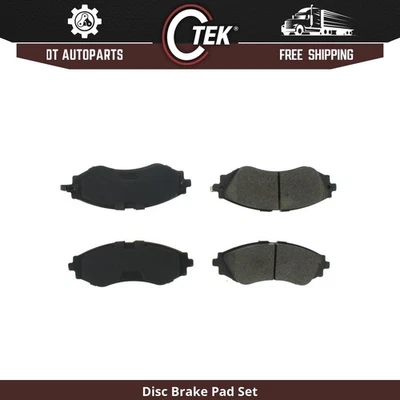 Para Chevrolet Optra 2004-2010 | Pastilhas de freio a disco dianteiras centrais | Semi-metálicas - Imagem 1 de 4