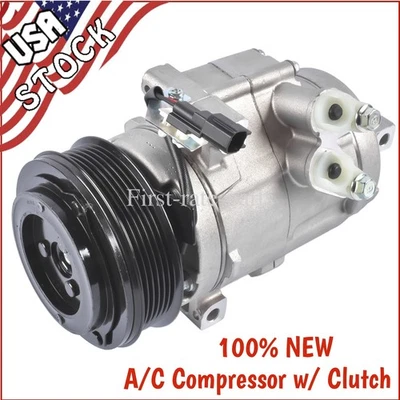 A/C Compressor with Clutch for Lincoln MKS MKT Mercury Sable 2008-2012 CO11290C - Image 1 of 4
