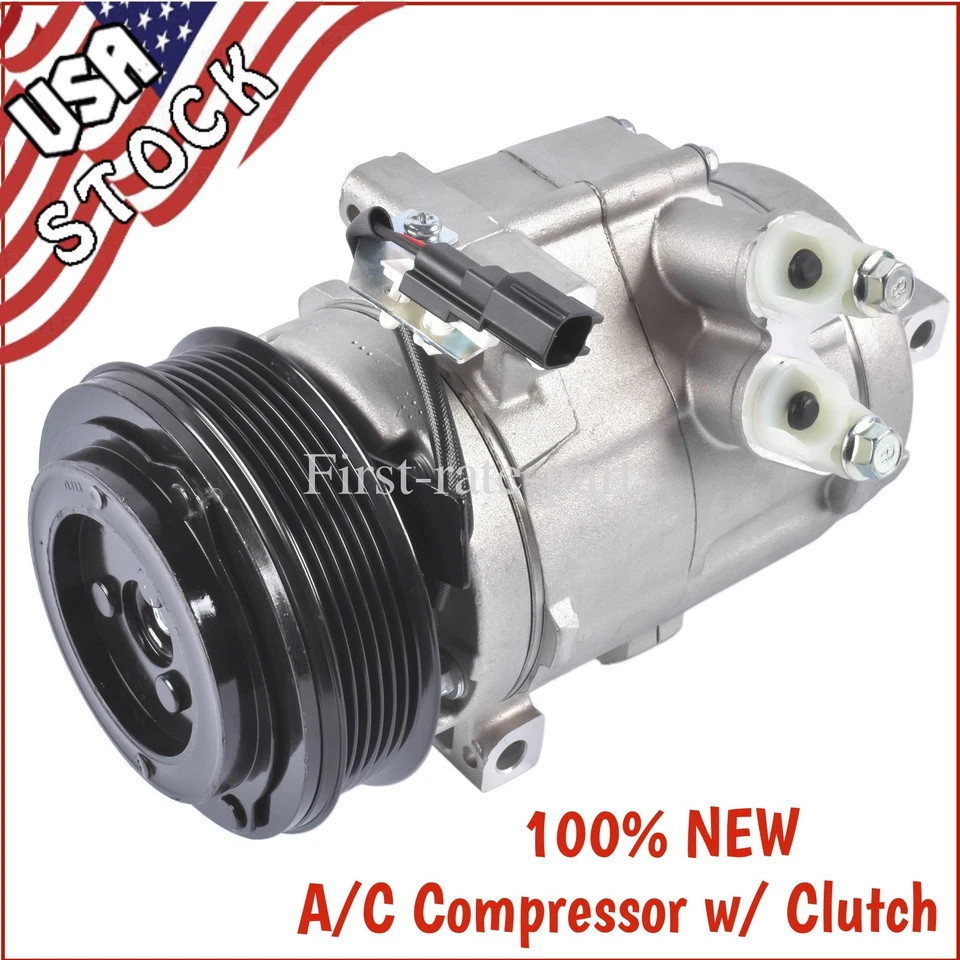 A/C Compressor with Clutch for Lincoln MKS MKT Mercury Sable 2008-2012 CO11290C - Image 1 of 4