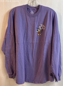 Disney Parks 100 Years Of Music And Wonder Spirit Jersey Size L - Picture 1 of 12