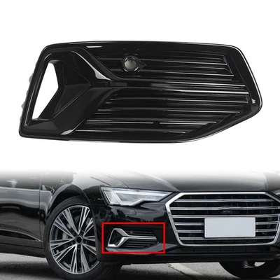 1x Right Front Bumper Fog Light Grille Cover For Audi A6 S6 C8 Saden 2019-2023 - Image 1 of 4