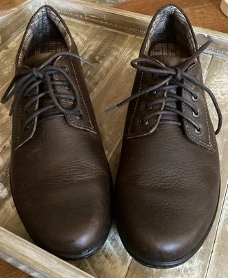 Parte superior de cuero con cordones LN Eastland "Alexis" marrón para mujer talla 9,5 M Foto 1 de 4