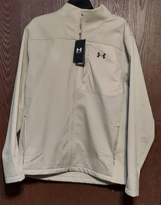 Under Armour Storm ColdGear Infrared Shield Full Zip Jacke Herren XL Beige Neu mit Etikett. - Bild 1 von 5