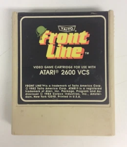 Front Line (Atari 2600, 1984) Authentic Cartridge Only - Picture 1 of 4