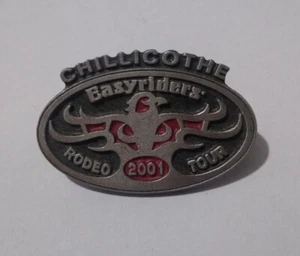 2001 EASYRIDER "BIKE SHOW" RIDE HARLEY BIKER VEST HAT PIN Lady Hawk - Picture 1 of 2