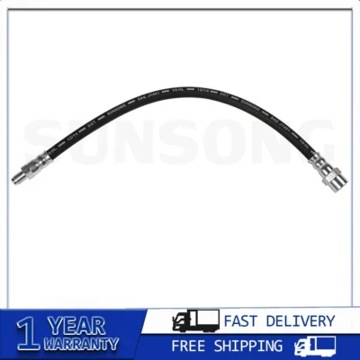 For 1984~1989 Mercedes-Benz 190D 1x Front Sunsong Brake Hydraulic Hose Foto 1 de 4