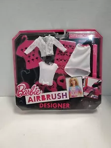 Barbie Airbrush Designer Extension Pack 2014 Mattel NOS PINK Clothes Stencil Set - Picture 1 of 9