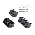 In-line With Protective Cover 7.62mm Pitch KF28C-7.62 Terminal Block Middle Pin